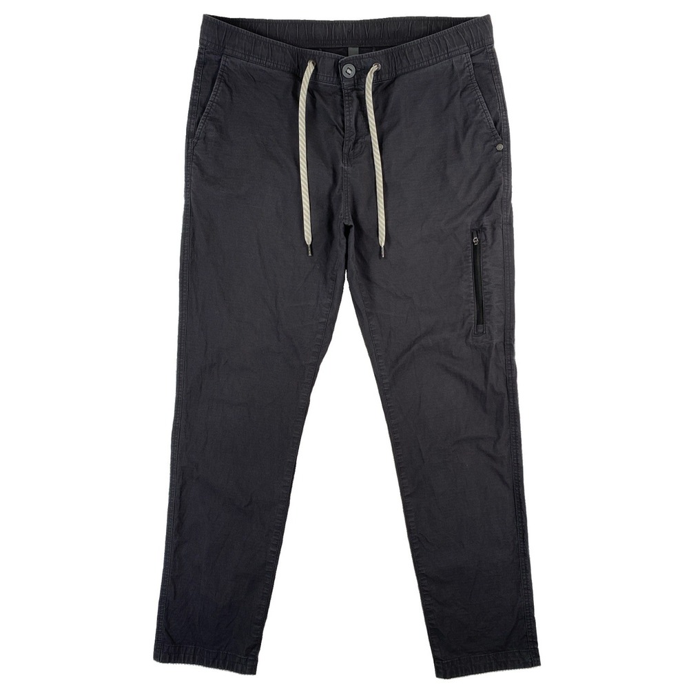 Vuori Ripstop Pants Women's Large Dark Gray Outdoors Hiking Zipper Pocket - Picture 1 of 9